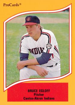1990 ProCards A and AA #11 Bruce Egloff Front