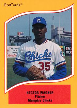 1990 ProCards A and AA #34 Hector Wagner Front