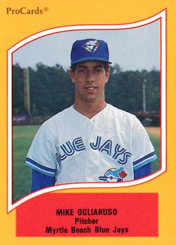 1990 ProCards A and AA #90 Mike Ogliaruso Front