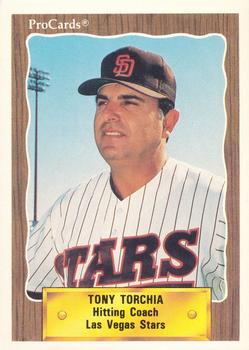 1990 ProCards #139 Tony Torchia Front