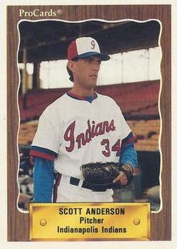 1990 ProCards #280 Scott Anderson Front
