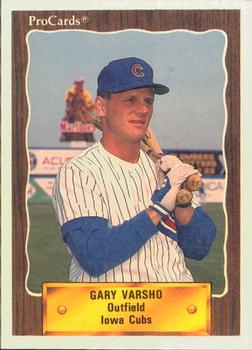 1990 ProCards #332 Gary Varsho Front