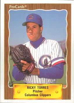 1990 ProCards #677 Ricky Torres Front