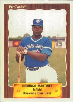 1990 ProCards #1254 Domingo Martinez Front
