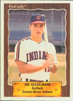1990 ProCards #1304 Joe Kesselmark Front