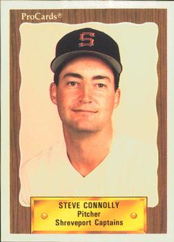 1990 ProCards #1437 Steve Connolly Front