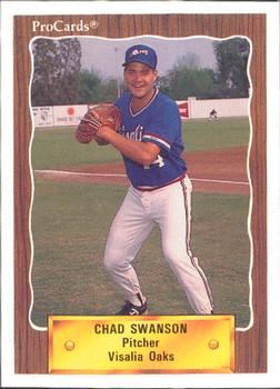 1990 ProCards #2152 Chad Swanson Front
