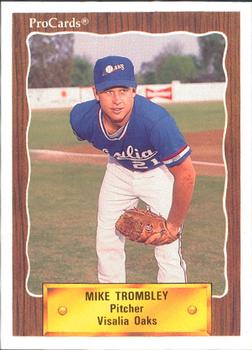 1990 ProCards #2153 Mike Trombley Front