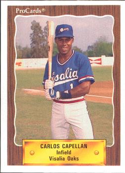 1990 ProCards #2159 Carlos Capellan Front