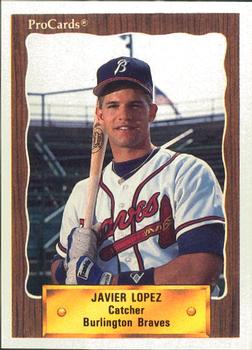 1990 ProCards #2352 Javy Lopez Front