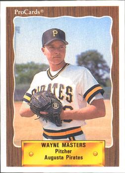 1990 ProCards #2459 Wayne Masters Front