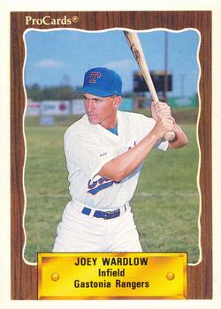 1990 ProCards #2531 Joey Wardlow Front