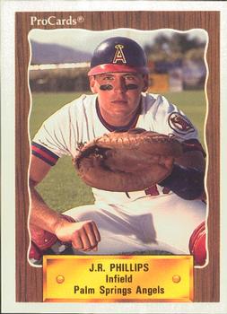 1990 ProCards #2586 J.R. Phillips Front
