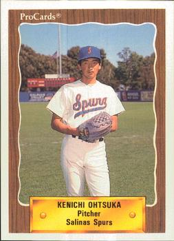 1990 ProCards #2716 Kenichi Ohtsuka Front