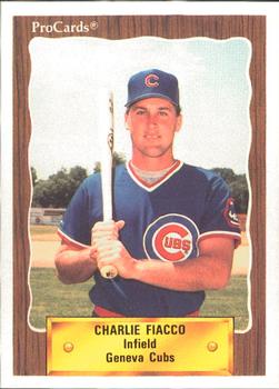 1990 ProCards #3035 Charlie Fiacco Front