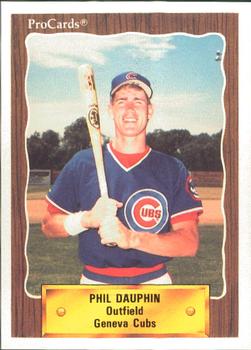 1990 ProCards #3036 Phil Dauphin Front