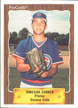 1990 ProCards #3051 Amilcar Correa Front