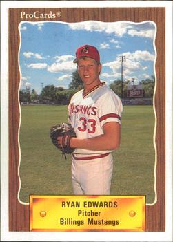 1990 ProCards #3223 Ryan Edwards Front