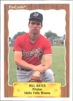 1990 ProCards #3263 Bill Bates Front