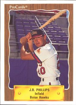 1990 ProCards #3319 J.R. Phillips Front
