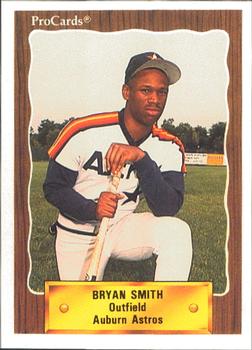 1990 ProCards #3406 Bryan Smith Front