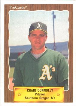 1990 ProCards #3441 Craig Connolly Front