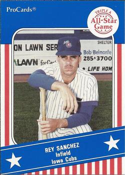 1991 ProCards Triple A All-Stars #AAA20 Rey Sanchez Front