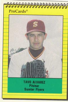 1991 ProCards #2324 Tavo Alvarez Front