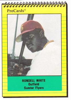 1991 ProCards #2350 Rondell White Front