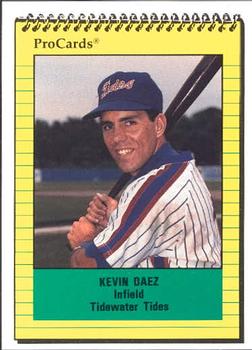 1991 ProCards #2515 Kevin Baez Front