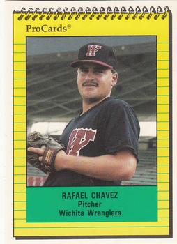 1991 ProCards #2592 Rafael Chavez Front