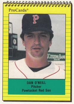 1991 ProCards #37 Dan O'Neill Front