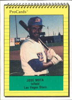 1991 ProCards #243 Jose Mota Front