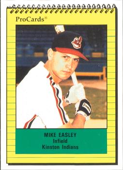 1991 ProCards #327 Mike Easley Front