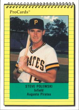 1991 ProCards #813 Steve Polewski Front