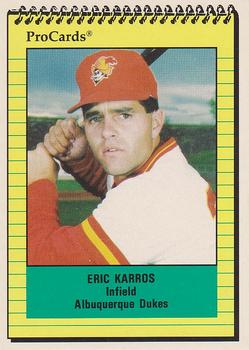 1991 ProCards #1146 Eric Karros Front