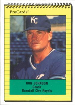 1991 ProCards #1415 Ron Johnson Front