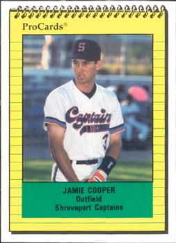 1991 ProCards #1833 Jamie Cooper Front