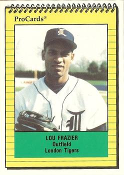 1991 ProCards #1889 Lou Frazier Front