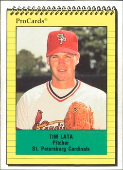 1991 ProCards #2273 Tim Lata Front
