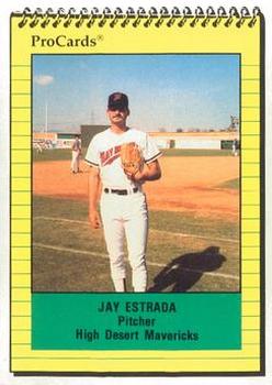 1991 ProCards #2386 Jay Estrada Front