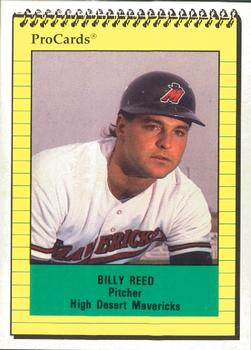 1991 ProCards #2392 Billy Reed Front