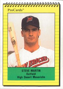 1991 ProCards #2408 Steve Martin Front