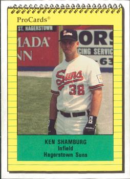 1991 ProCards #2465 Ken Shamburg Front