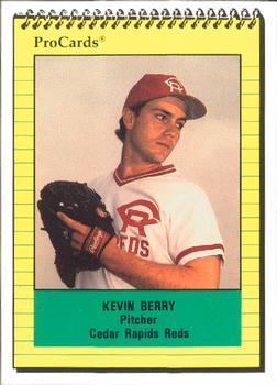 1991 ProCards #2709 Kevin Berry Front