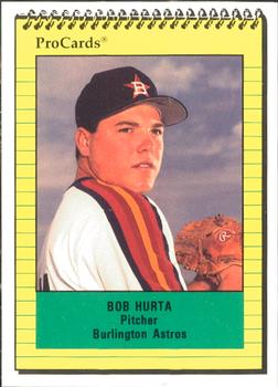 1991 ProCards #2796 Bob Hurta Front