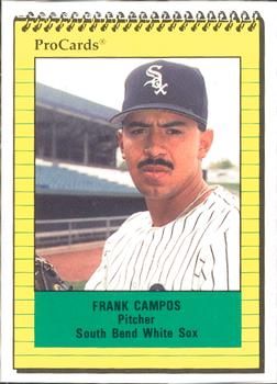 1991 ProCards #2850 Frank Campos Front