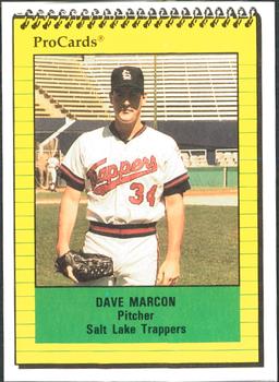 1991 ProCards #3206 Dave Marcon Front
