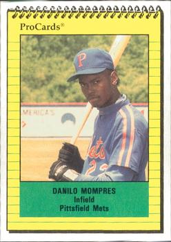 1991 ProCards #3431 Danilo Mompres Front