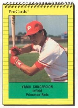 1991 ProCards #3520 Yamil Concepcion Front